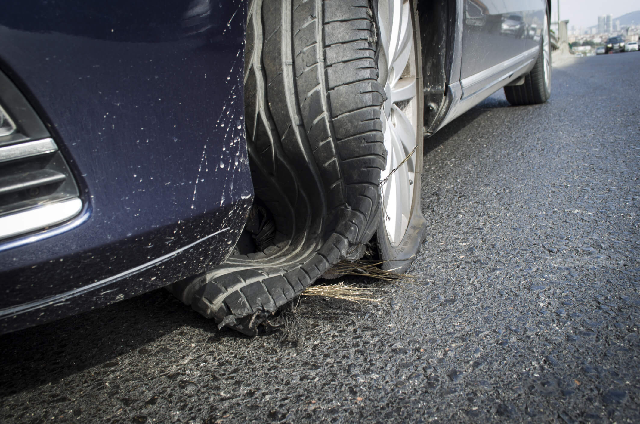 Tire Blowout Accident