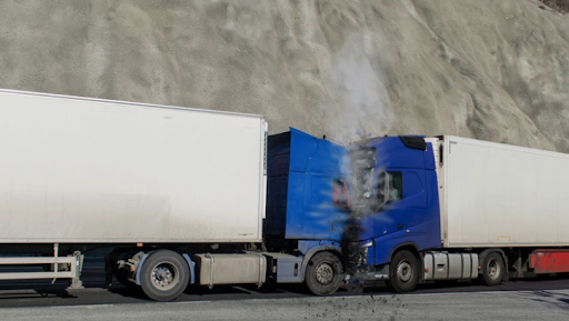  Truck Driver Has An Accident